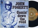 JOHN FOGERTY Comin' Down The Road Danish 45PS 1973 Fantasy 7