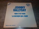 LP 33T MAXI HALLYDAY 'NOIR C'EST NOIR'/ PROMO PHILIPS