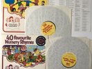 Children’s Party Songs + 40 Favourite Nursery Rhymes Vinyl LPs Records VGC (340)