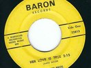OH Bluegrass The Miller Bros BARON # Her love is tru / The heart breaking kind ?