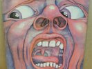 KING CRIMSON COURT OF THE CRIMSON KING OG UK PINK WHITE I ISLAND LP ILPS9111 2/3