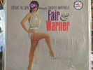 SANDY WARNER Fair & Weather VINYL LP Mayfair STEVE ALLEN Cheesecake SEALED New