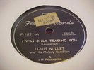 LOUIS MILLET & HIS MELODY RAMBLERS - FEATURE # 1031