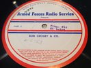AFRS Radio Transcription Record BOB CROSBY & CO