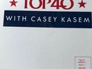 american top 40 casey kasem Week Of 4/12/86 With Cue Sheet