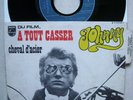 johnny hallyday rare sp 370639 a tout casser+lang pochette carton lab bleu exc+