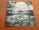 joy division - the last live show  -7'- clear vinyl