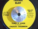 FUNK SOUL 45 - CHUCKY THURMON - TURN IT OVER /TICKETS FOR DOOMSDAY OG Rare  Hear