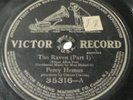 Percy Hemus-The Raven (Parts 1 &2)-12 inch Victor Record-V+