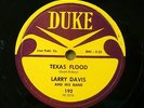 LARRY DAVIS 78 TEXAS FLOOD covered later Stevie Ray Vaughan Duke MINT cond. RJ 6