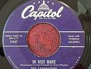 DOO WOP 45 FASCINATORS Capitol 4247 OH ROSE MARIE / FRIED CHICKEN AND MACARONI
