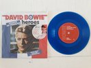 David BOWIE Heroes french + live version Reissue France 2015 Blue vinyl bleu NM