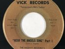 MIGHTY MESSIAH'S Hear the Angel's Sing Vick Black Gospel 45 HEAR
