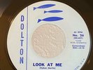 Soul Doo Wop 45 Four Pearls Look At Me on Dolton HEAR M-