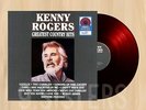 RED VINYL----  KENNY ROGERS Greatest Country Hits EXCLUSIVE LP The Gambler  0320