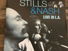 Crosby Stills And Nash Live In L. A . 2 Lp Set Oop Import Neil Young 70s Rock