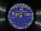 78 RPM - Jimmie O'Bryant's WB Band, Paramount 20400, Hot Hot Hottentot, E+ Jazz