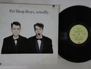LP PET SHOP BOYS Actually SLEM1478 EMI MEXICO Vinyl