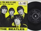 The BEATLES * All You Need Is Love * 1967 BELGIUM EXPORT 45 *