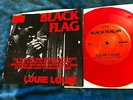 RARE 1981 BLACK FLAG LOUIE LOUIE DAMAGED 7