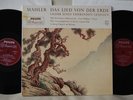 MAHLER Song of Earth VAN BEINUM COA Dutch Philips Minigroove 2 LP A 00410/11 L