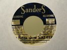 PASQUALE & THE LUNAR-TIKS - LA PIZZA / MOON MADNESS - Exotica / Psych Acetate