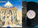 IRON MAIDEN POWERSLAVE ORIG 1984 1st PRESS w/TEXTURED COVER STERLING INNER