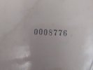 THE BEATLES LP THE WHITE ALBUM VERY LOW NUMBER WITH 7 ERRORS