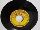 45 RPM Johnny Cash SUN 241 Get Rhythm / I Walk The Line VG+ Rockabilly