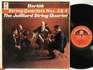 SAX 5261 S/C Juilliard Quartet, Bartok 6 String Quartets, Vol. 2, #3 & #4