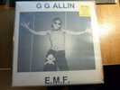 GG Allin - E.M.F. Vinyl LP - 1987  Black & Blue Records US-Import