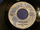CHARLIE RICH  Midnite Blues  SAM PHILLIPS INTL. 3576 Org 1962 R&B 45 PROMO