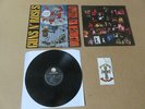 GUNS N' ROSES Appetite For Destruction LP IN WITHDRAWN SLEEVE & STICKER WX 125