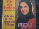 Paola del Medico - Für uns beide 7'' Single WHITE LABEL PROMO