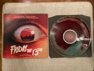 FRIDAY THE 13TH Liquid Blood Filled Vinyl LP HALLOWEEN Horror Rare Waxwork