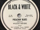 RAY STOKES WILSON MYERS Preachin Blues Stokin The Boogie 10” 78 RPM Record 1945