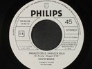 DAVID BOWIE: Ragazzo Solo, Ragazza Sola 45 (Italy, re, company sleeve, Juke Box