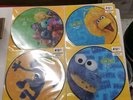 Set Of 4 Sesame Street Vinyl Record LP Cracker Barrel Exclusive, Mint & Sealed