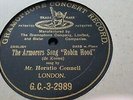 HORATIO CONNELL THE ARMOURERS SONG-ROBIN HOOD GRAMOPHONE CONCERT G.C-3-2989