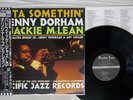 KENNY DORHAM & JACKIE McLEAN INTA SOMETHIN PACIFIC JAZZ PJ0041 Japan OBI MONO LP