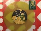 David Bowie Lets Dance 7 Inch rare Yellow IS exhibition Australia Sticker Split