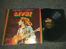 BOB MARLEY & THE WAILERS,   Live  ... original 1975 vinyl LP