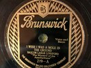 Bruns 219 Bascom Lamar Lunceford MOLE IN THE GROUND Harry Smith  78 rpm E+ 1928