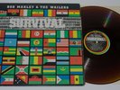 BOB MARLEY & THE WAILERS Survival Colored Vinyl BROWN Orig VG+ Tuff Gong Jamaica