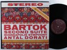 ANTAL DORATI Bartok Second Suite MERCURY LIVING PRESENCE SR-90098 LP VG+/NM FR1