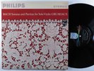 ARTHUR GRUMIAUX Bach: Sonatas And Partitas PHILIPS PHS 2-900 2XLP ++/+ gatefold