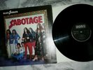 BLACK SABBATH, SABOTAGE ORIGINAL STEREO ALBUM ON THE NEMS RECORD LABEL.