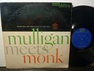 Mulligan Meets Monk, 1st issue, RLP 12-207, VG/VG+, 1957