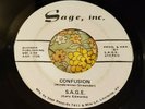 Monster Mod Psych Prog Hard Rock Fuzz Private 45 S.A.G.E. Confusion VG+ HEAR