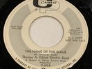 45rpm GARAGE PUNK FUZZ PROMO 45 THOMAS A. EDISON ELECTRIC BAND Name Of The Game